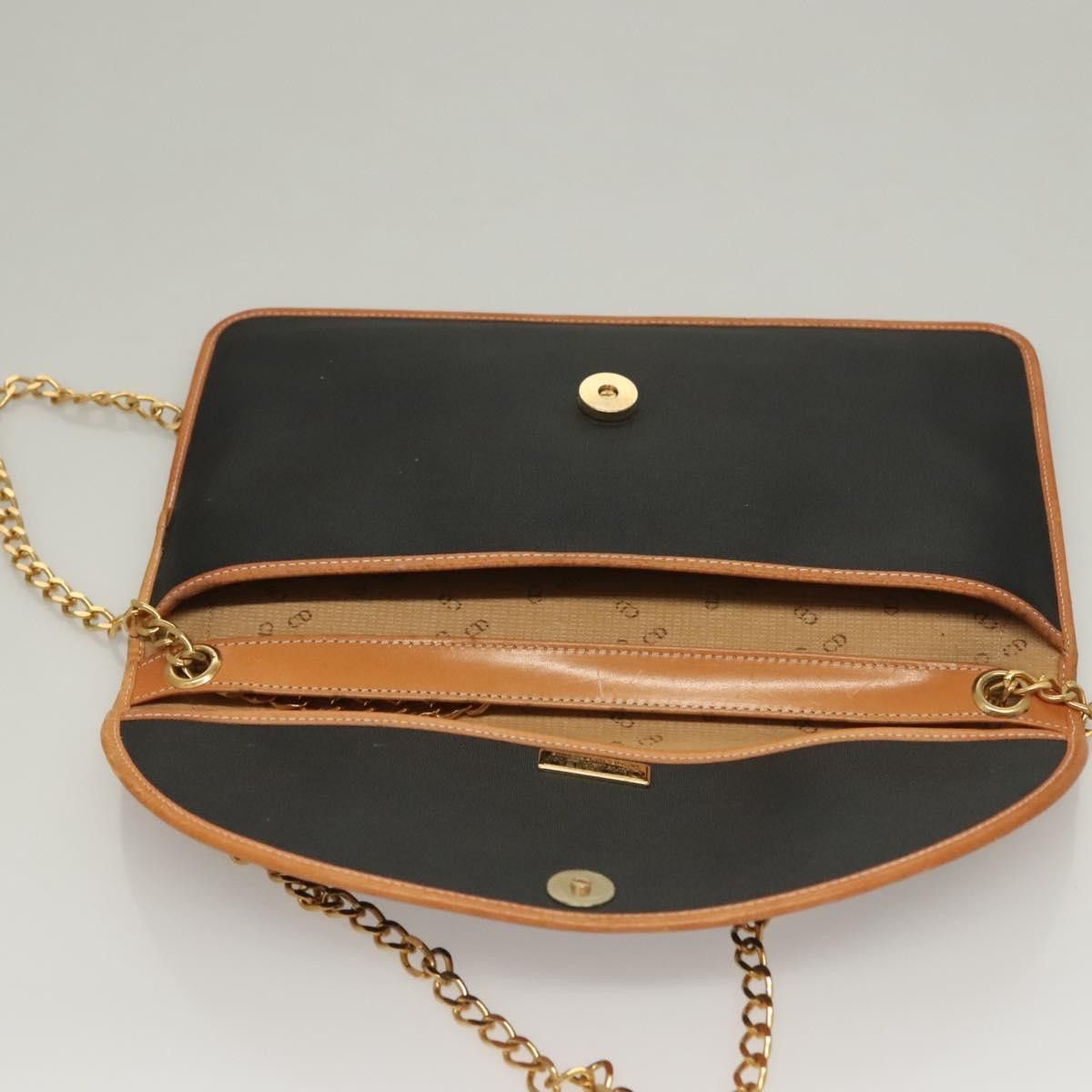 Dior Christian Dior Vintage CD Chain Flap Shoulder Bag Canvas Size ONE SIZE - 18 Thumbnail