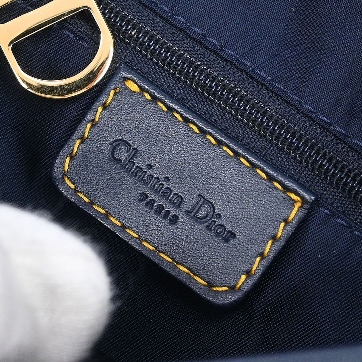 Dior Christian Dior Vintage Double Saddle Bag Diorissimo Canvas Size ONE SIZE - 4 Thumbnail