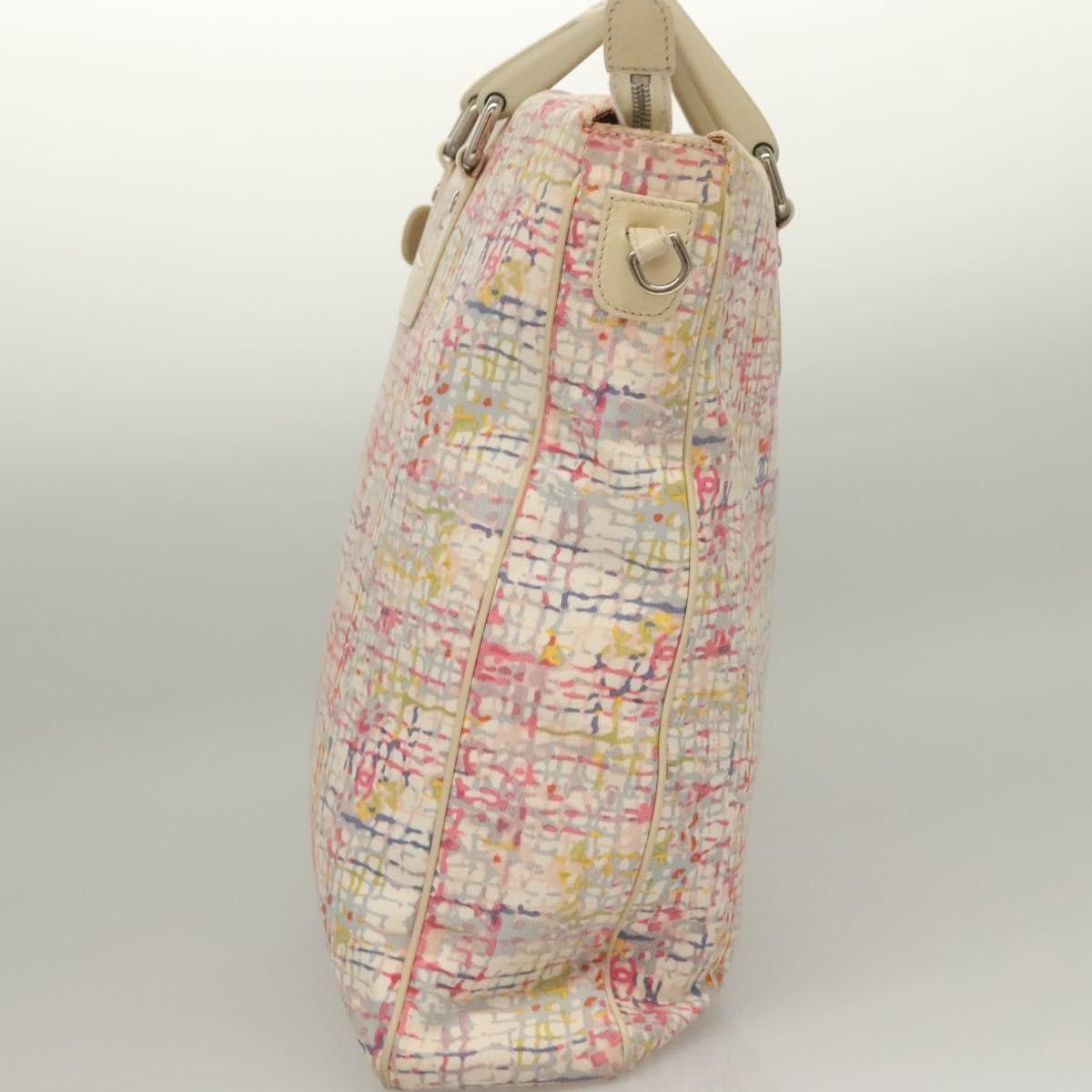 Chanel Chanel Vintage CC clover tote Canvas Size ONE SIZE - 3 Thumbnail