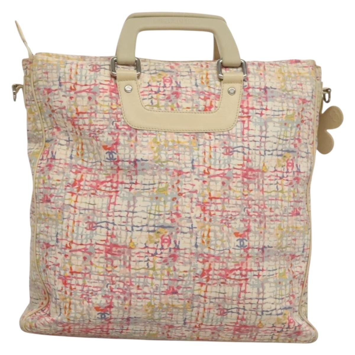 Chanel Chanel Vintage CC clover tote Canvas Size ONE SIZE - 2 Thumbnail