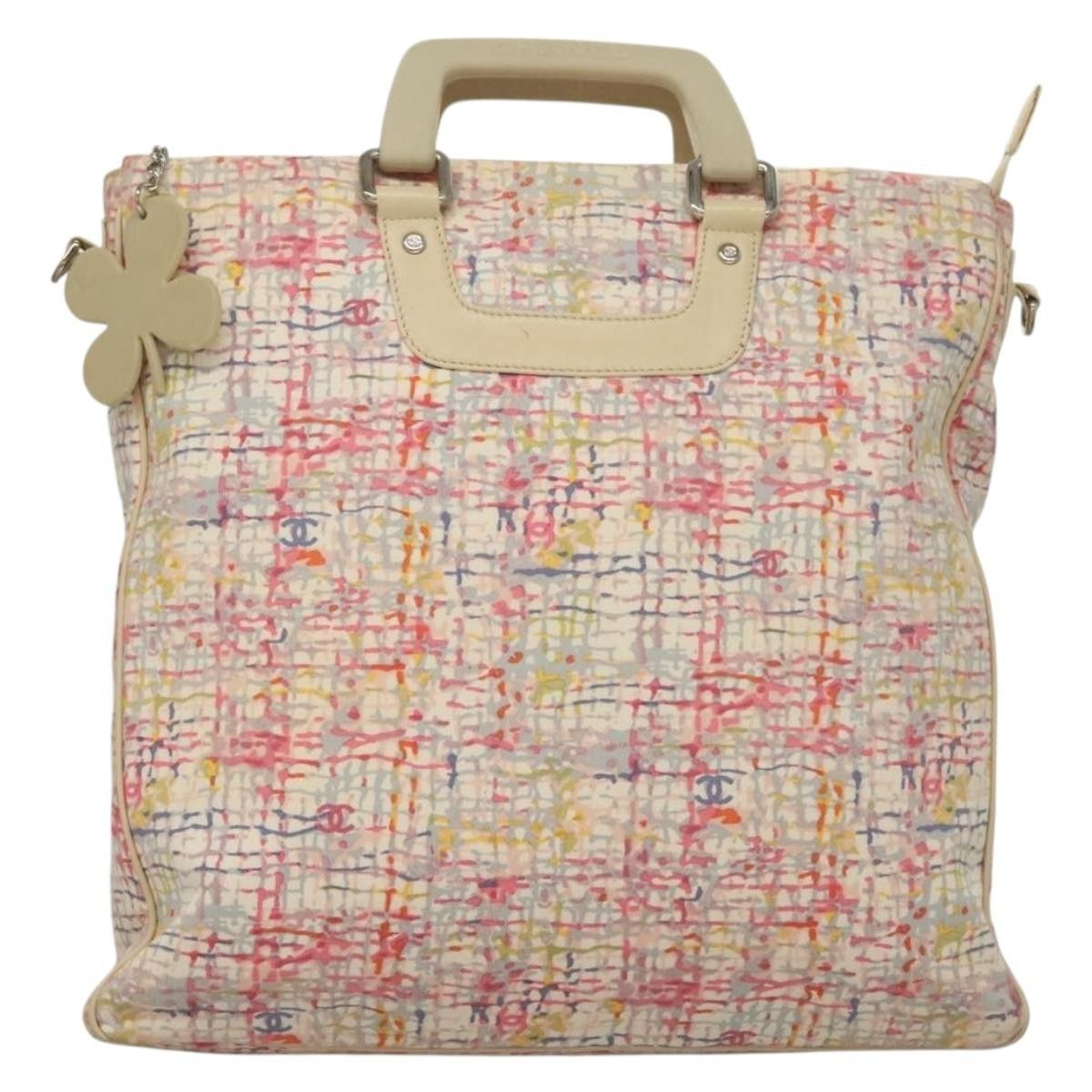 Chanel Chanel Vintage CC clover tote Canvas Size ONE SIZE - 24 Thumbnail