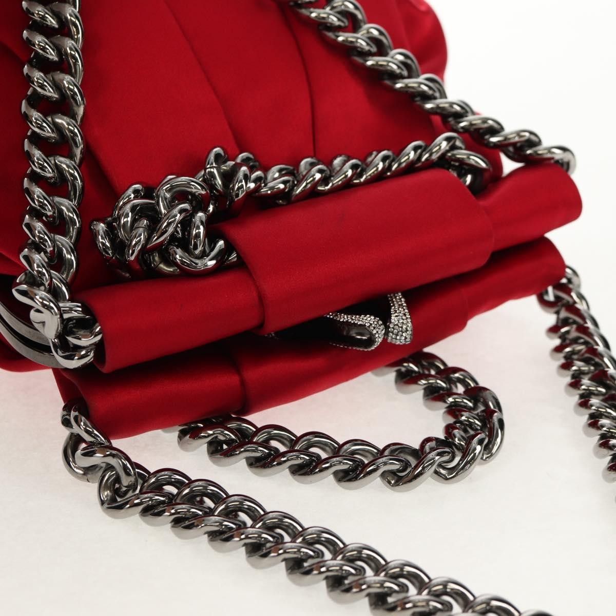 Christian Louboutin Christian Louboutin Yoyo Frame Clutch Satin Size ONE SIZE - 15 Thumbnail