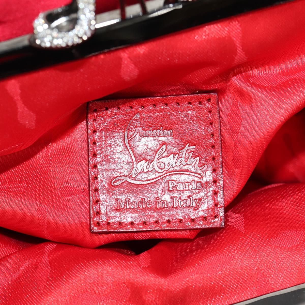 Christian Louboutin Christian Louboutin Yoyo Frame Clutch Satin Size ONE SIZE - 6 Thumbnail