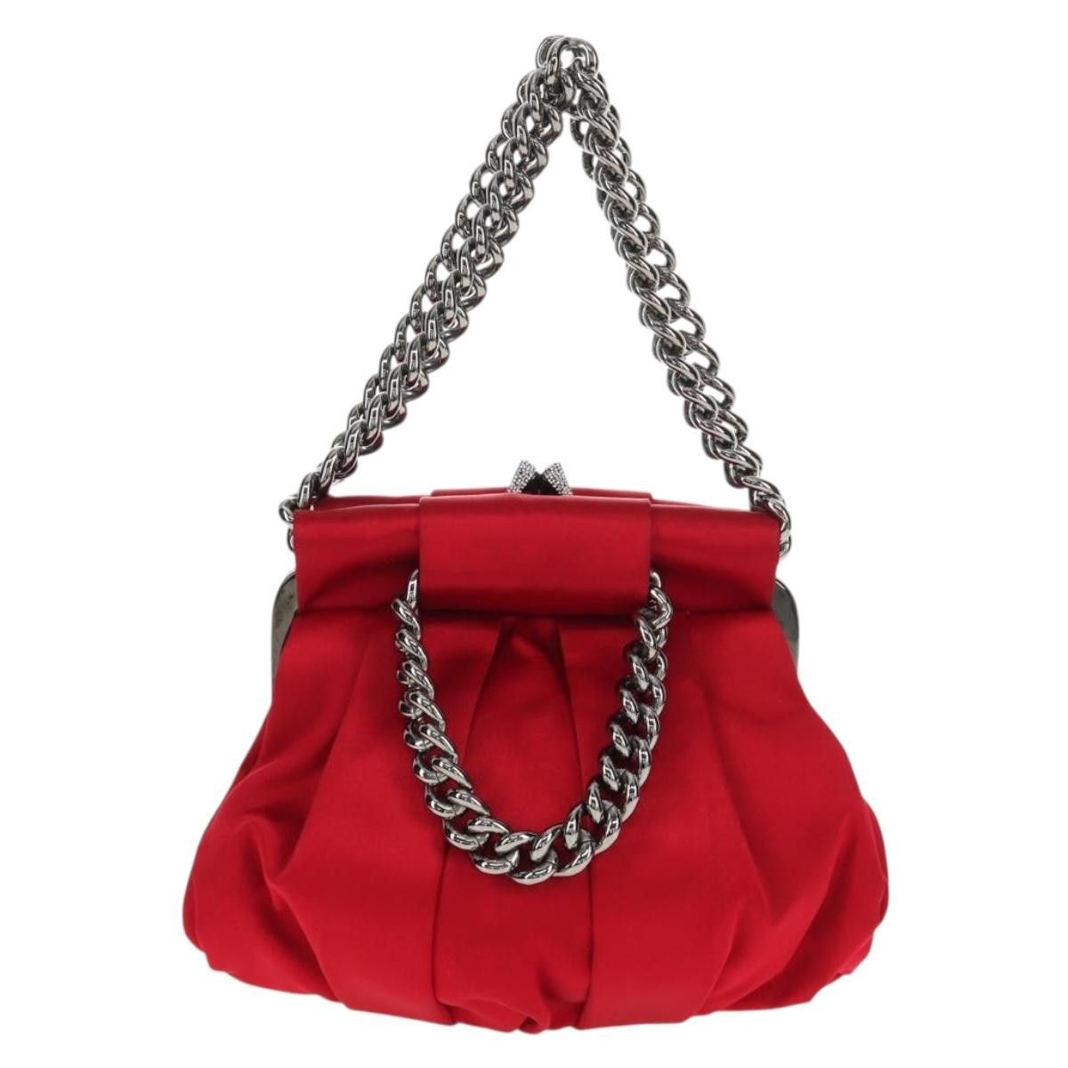 Christian Louboutin Christian Louboutin Yoyo Frame Clutch Satin Size ONE SIZE - 20 Thumbnail