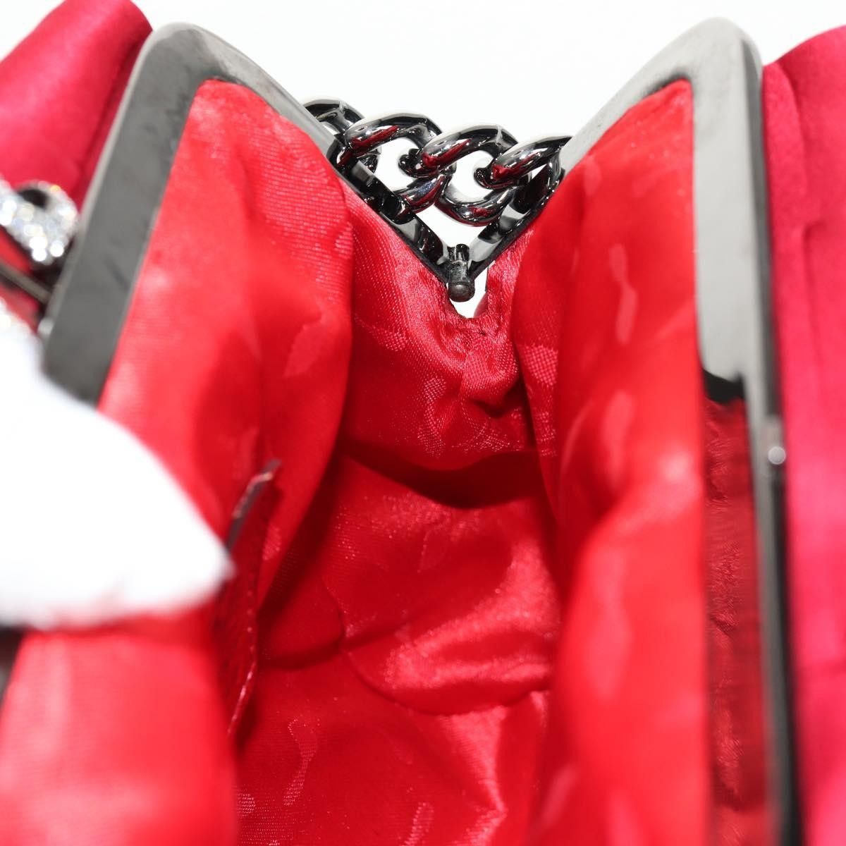 Christian Louboutin Christian Louboutin Yoyo Frame Clutch Satin Size ONE SIZE - 23 Thumbnail