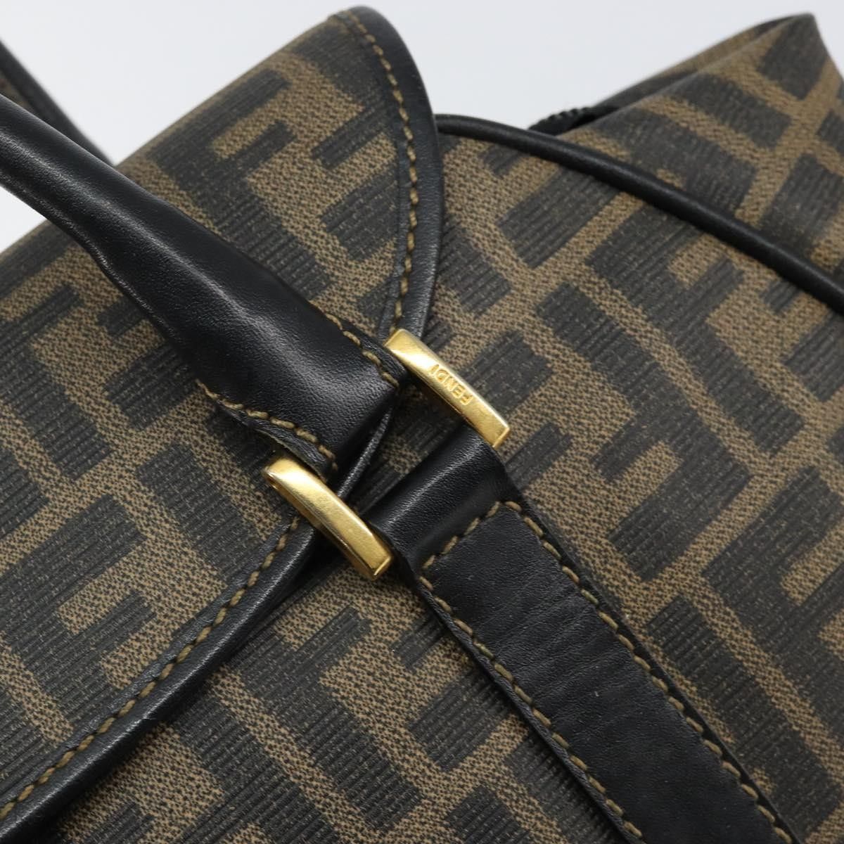 Fendi Fendi Zucca spalmati Zucca canvas spalmati flap rounded Size ONE SIZE - 13 Thumbnail