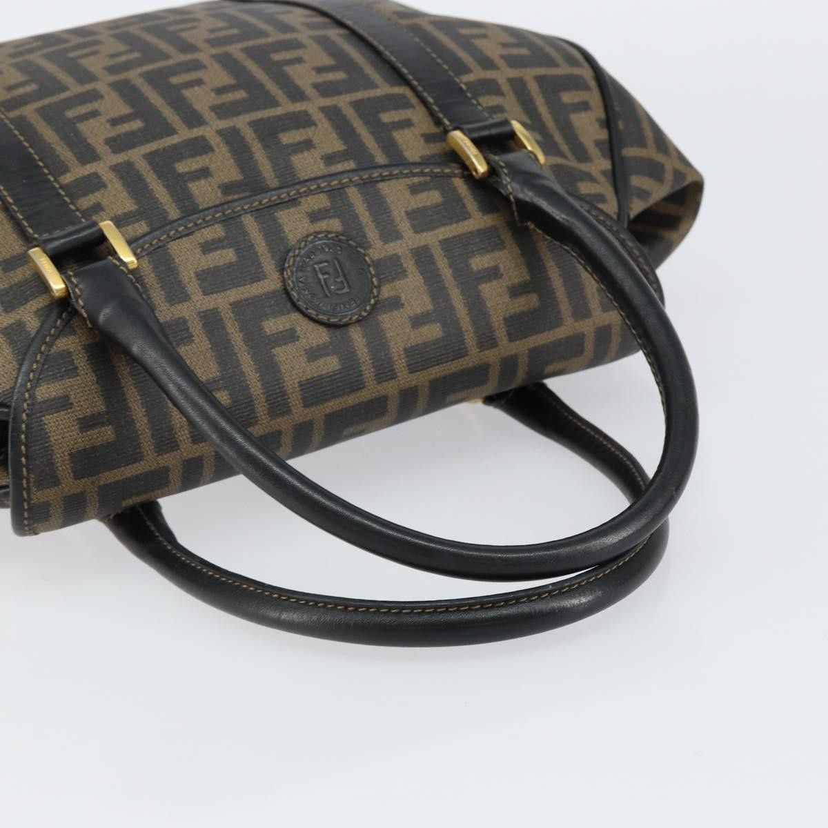 Fendi Fendi Zucca spalmati Zucca canvas spalmati flap rounded Size ONE SIZE - 8 Thumbnail