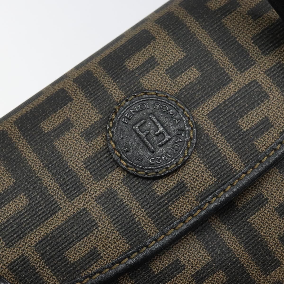 Fendi Fendi Zucca spalmati Zucca canvas spalmati flap rounded Size ONE SIZE - 20 Thumbnail