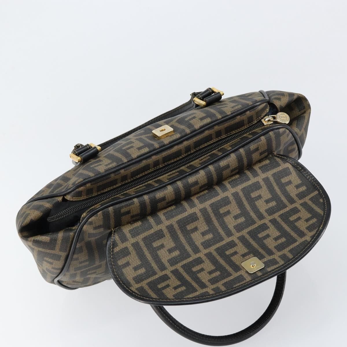 Fendi Fendi Zucca spalmati Zucca canvas spalmati flap rounded Size ONE SIZE - 17 Thumbnail