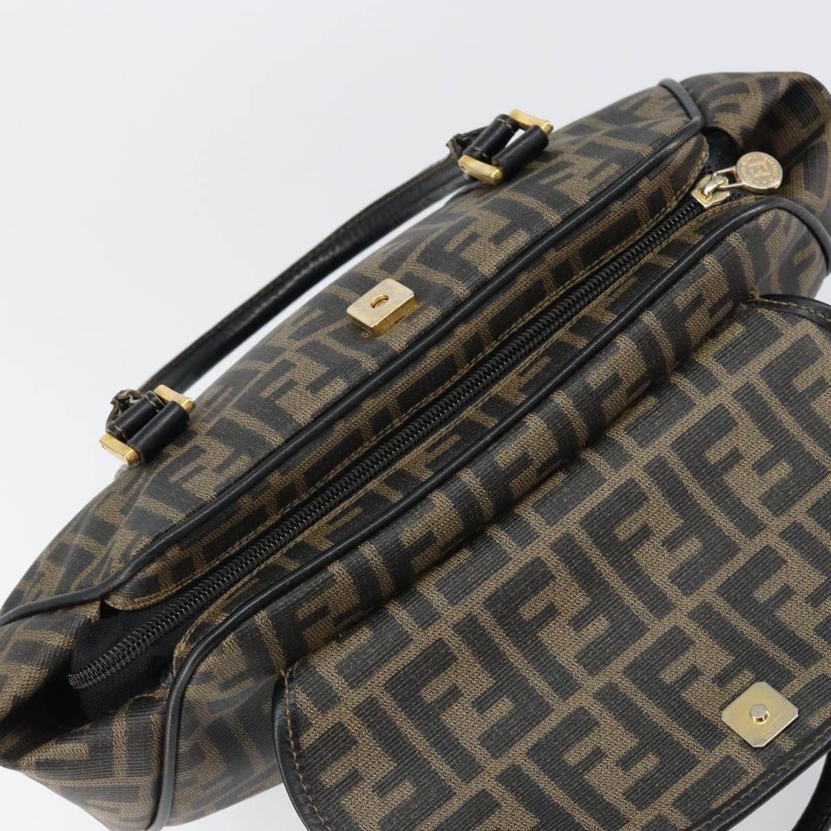 Fendi Fendi Zucca spalmati Zucca canvas spalmati flap rounded Size ONE SIZE - 22 Thumbnail