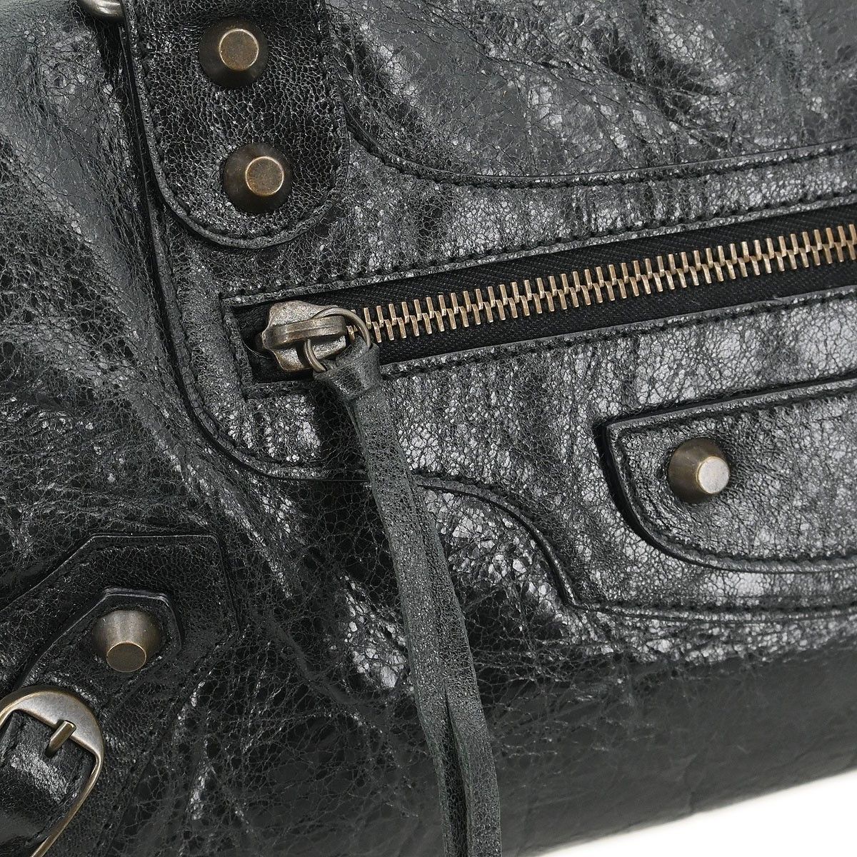 Balenciaga Balenciaga Twiggy Classic Studs Bag Leather Size ONE SIZE - 9 Thumbnail