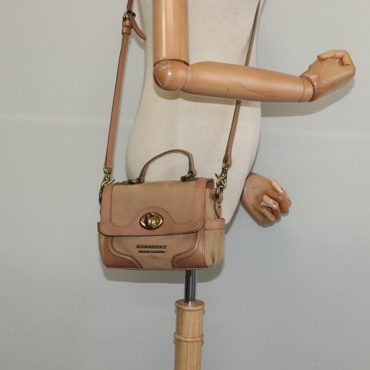Burberry Burberry Blue Label Handbag Suede Size ONE SIZE - 15 Thumbnail