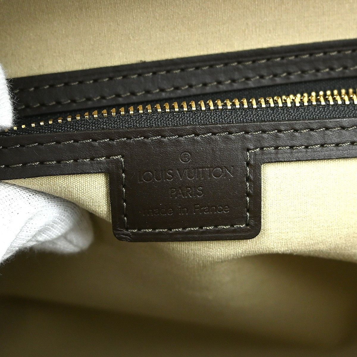 Louis Vuitton Louis Vuitton Josephine Handbag Mini Lin Size ONE SIZE - 3 Thumbnail