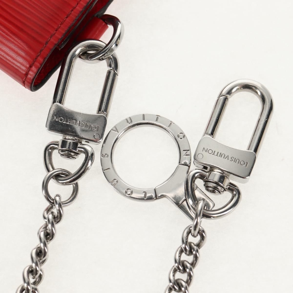 Louis Vuitton Chain Wallet Limited Edition Supreme Epi Leather