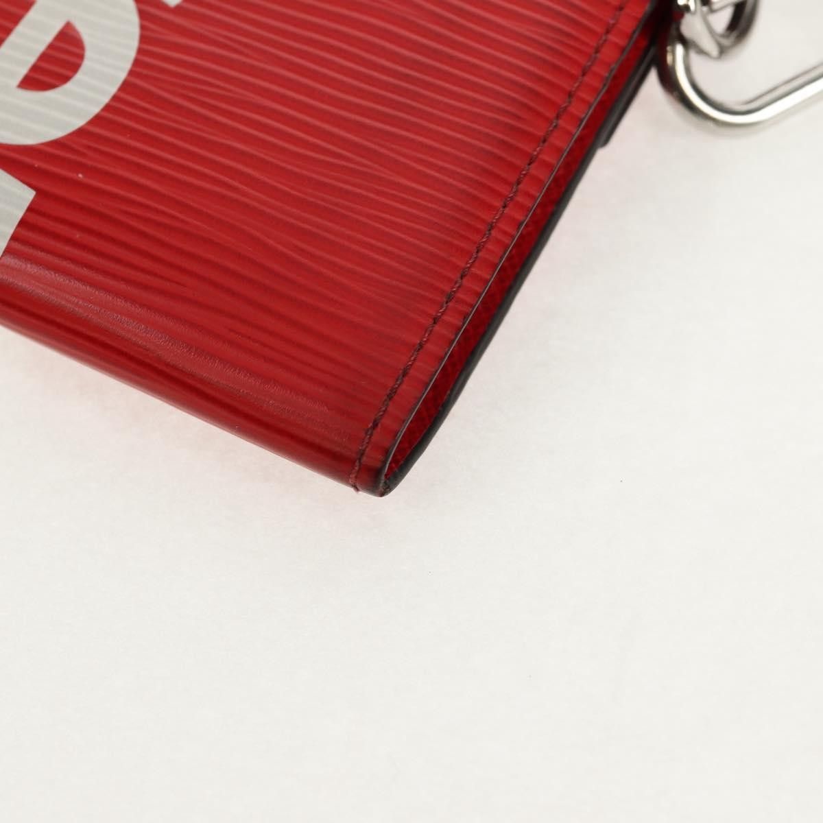 Louis Vuitton Chain Wallet Limited Edition Supreme Epi Leather