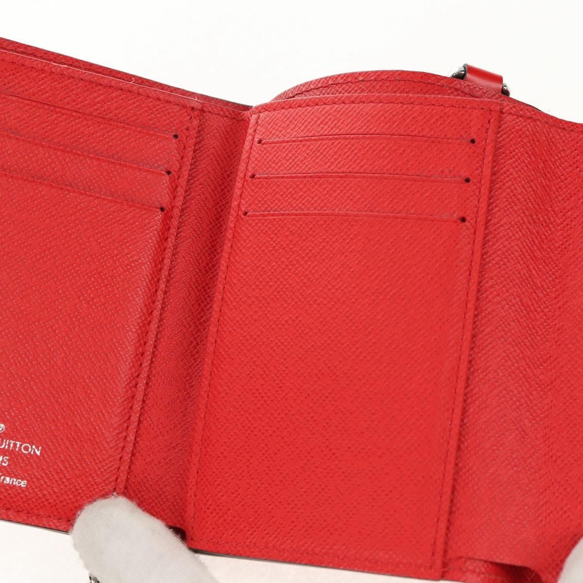 Louis Vuitton Chain Wallet Limited Edition Supreme Epi Leather