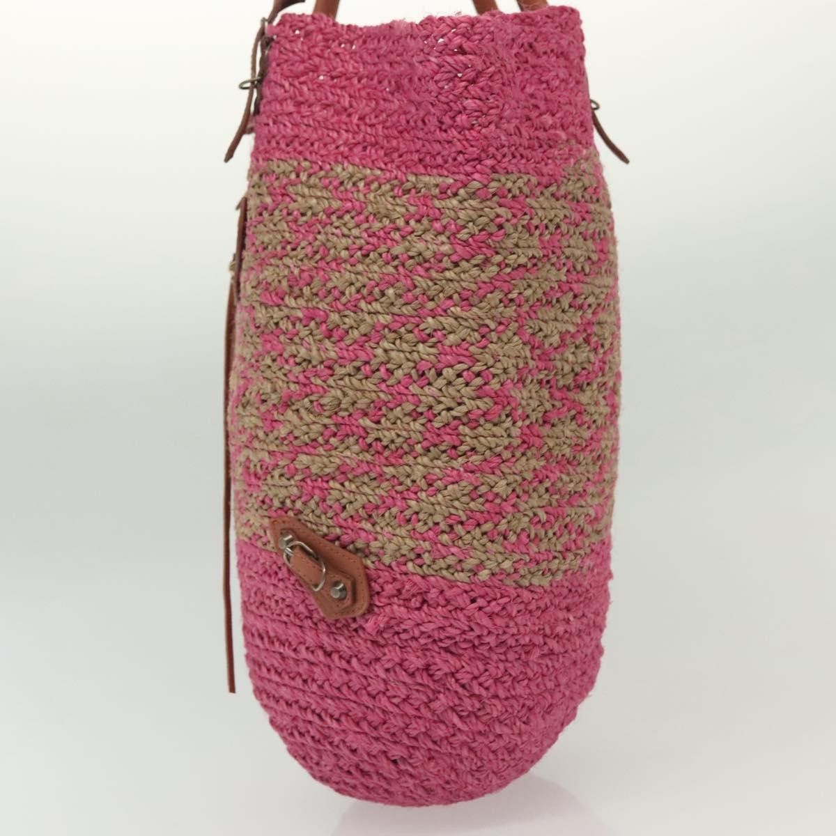 Balenciaga Balenciaga Panier Basket Tote Woven Raffia Size ONE SIZE - 3 Thumbnail