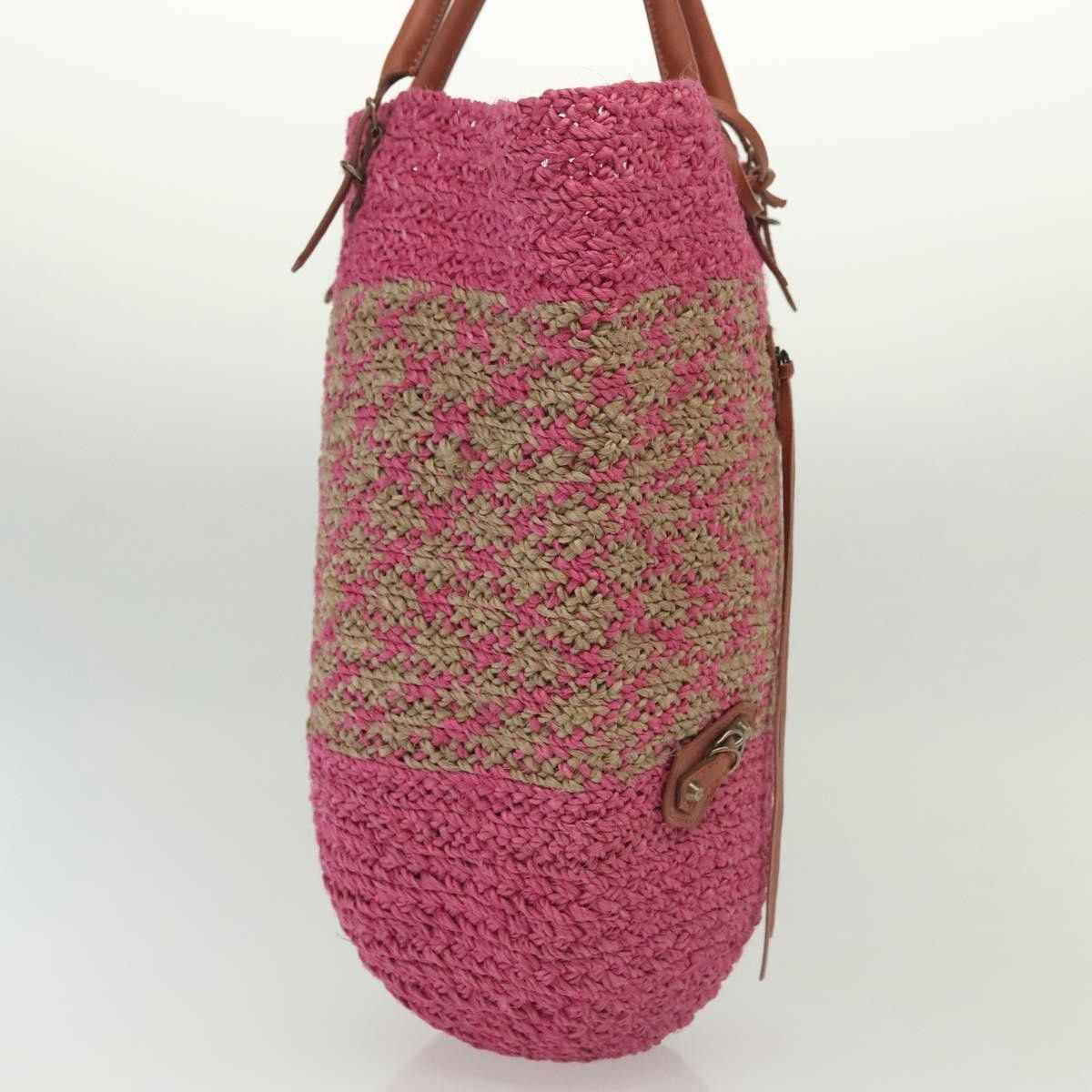 Balenciaga Balenciaga Panier Basket Tote Woven Raffia Size ONE SIZE - 4 Thumbnail