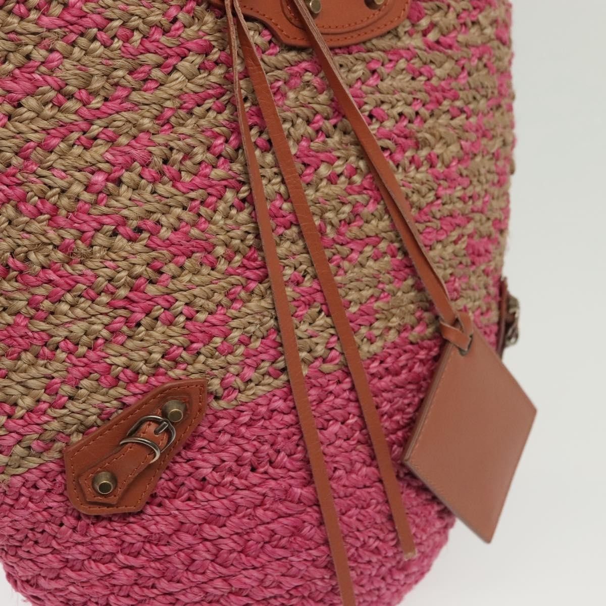 Balenciaga Balenciaga Panier Basket Tote Woven Raffia Size ONE SIZE - 15 Thumbnail
