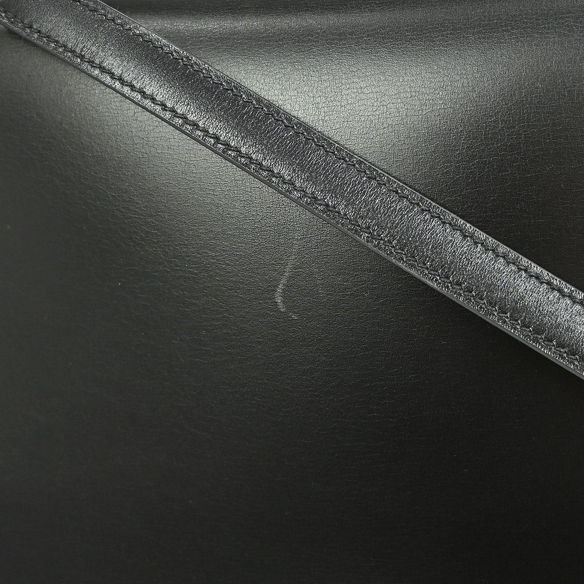 Hermes Hermes Kelly Handbag Black Box Calf with Brushed Palladium Hardware Size ONE SIZE - 7 Thumbnail