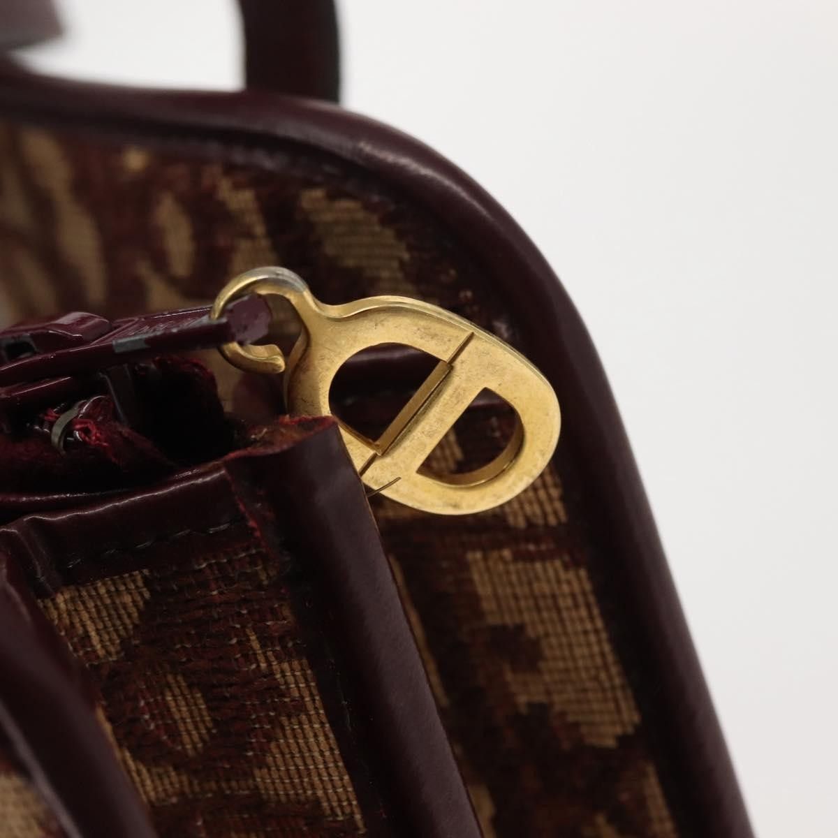Dior Christian Dior Vintage Trotter Handbag Canvas Size ONE SIZE - 17 Thumbnail