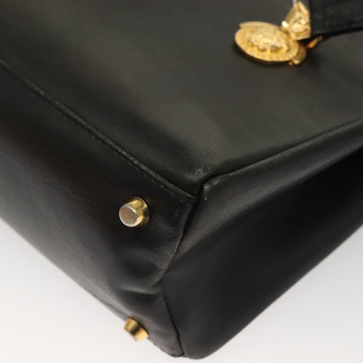 Versace Versace Vintage Flap Shoulder Bag Leather Size ONE SIZE - 10 Thumbnail