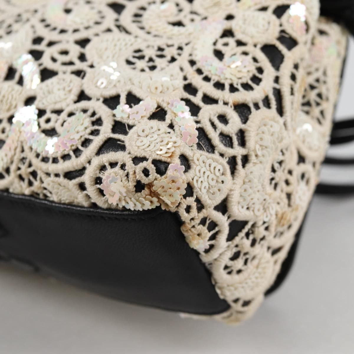 Chanel Floral CC Flap Bag Leather