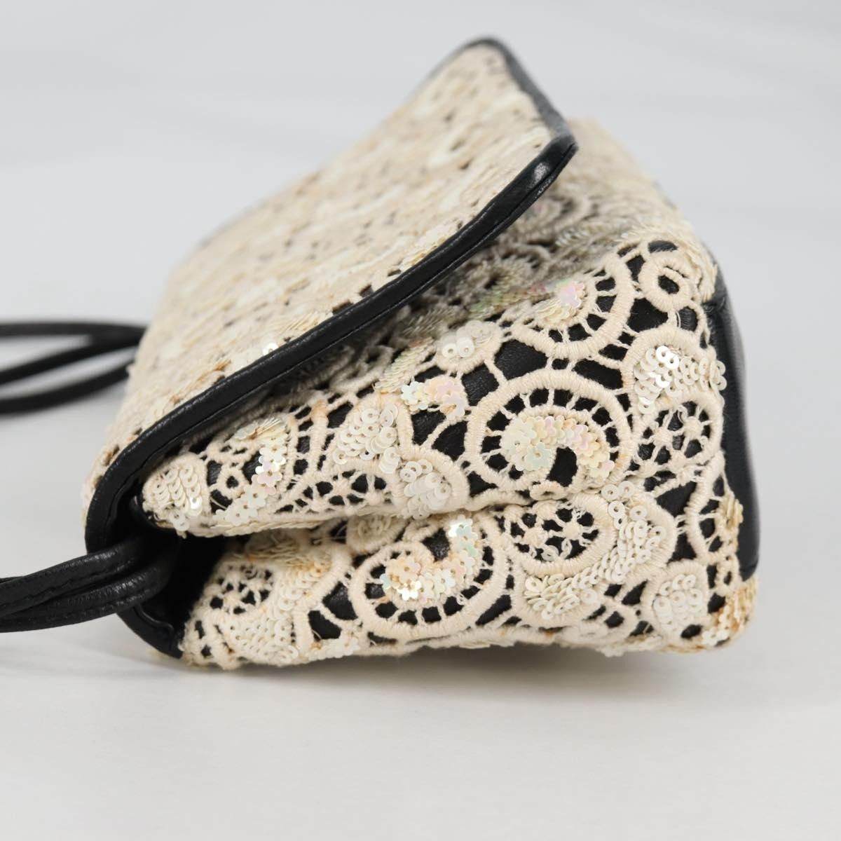 Chanel Floral CC Flap Bag Leather