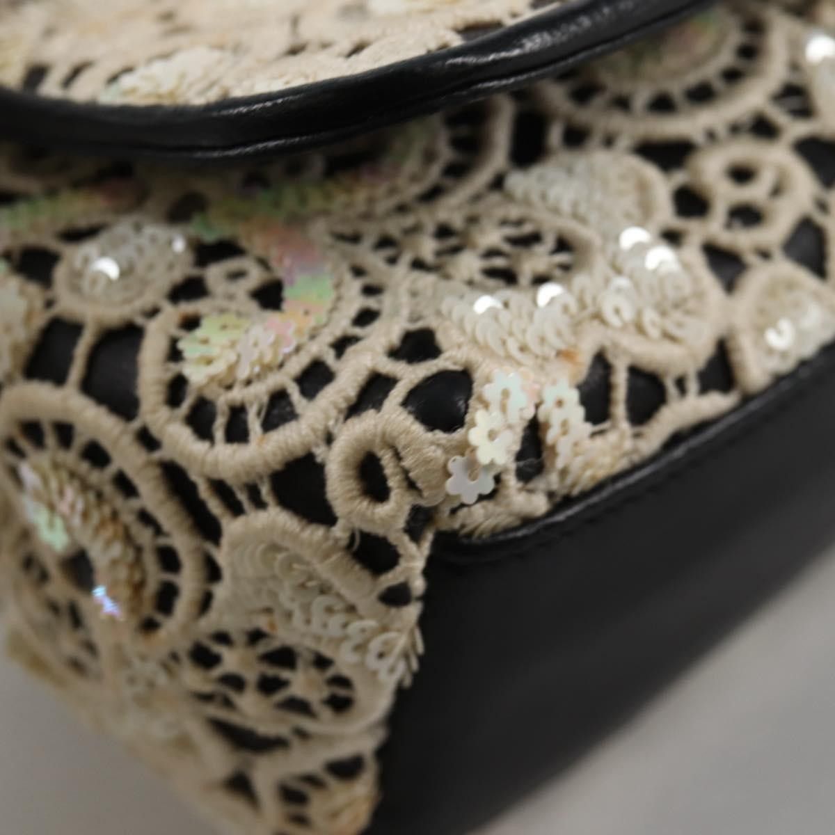 Chanel Floral CC Flap Bag Leather