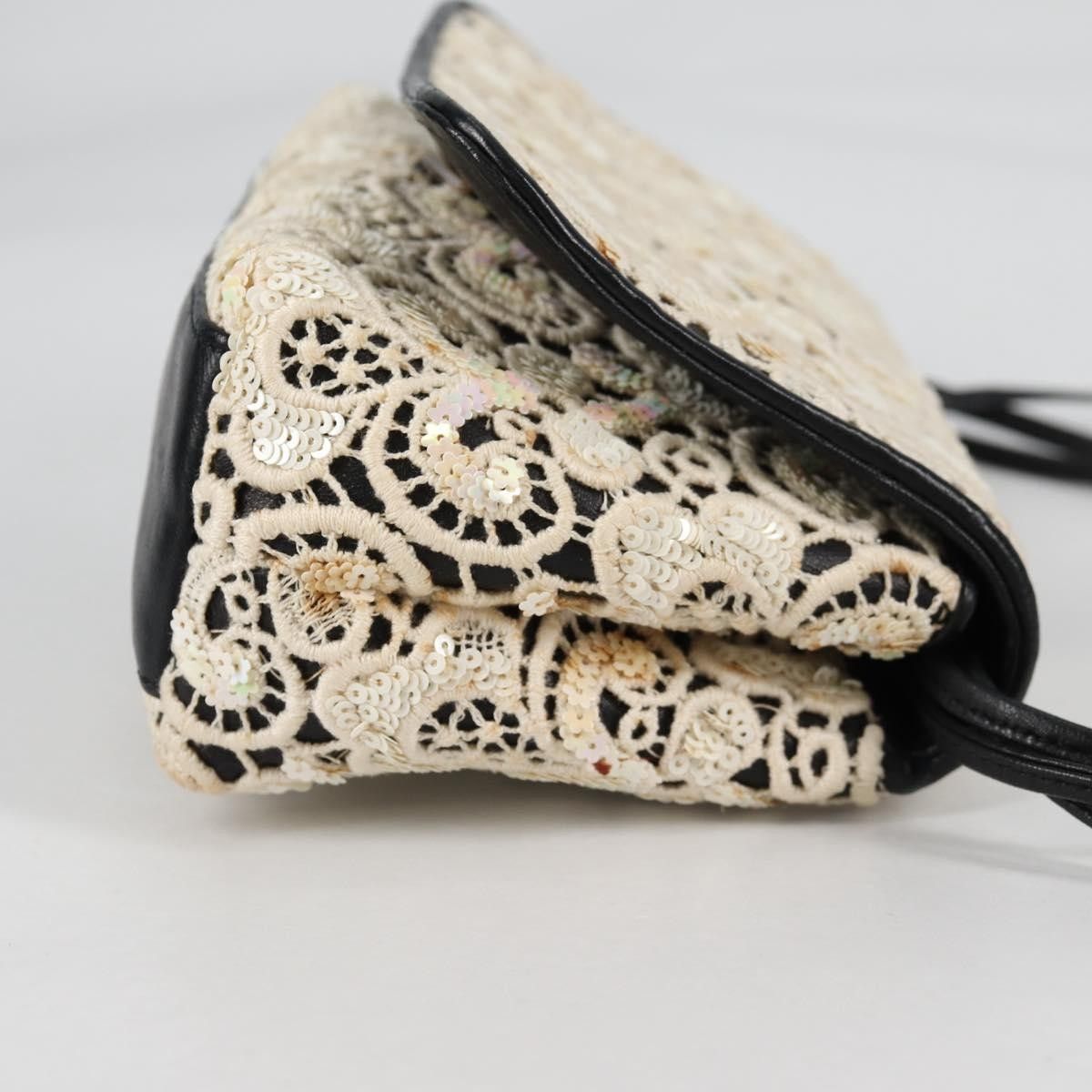 Chanel Floral CC Flap Bag Leather
