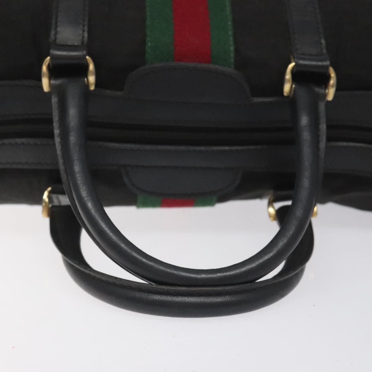 Gucci Gucci Vintage Web Boston Bag GG Canvas Size ONE SIZE - 7 Thumbnail