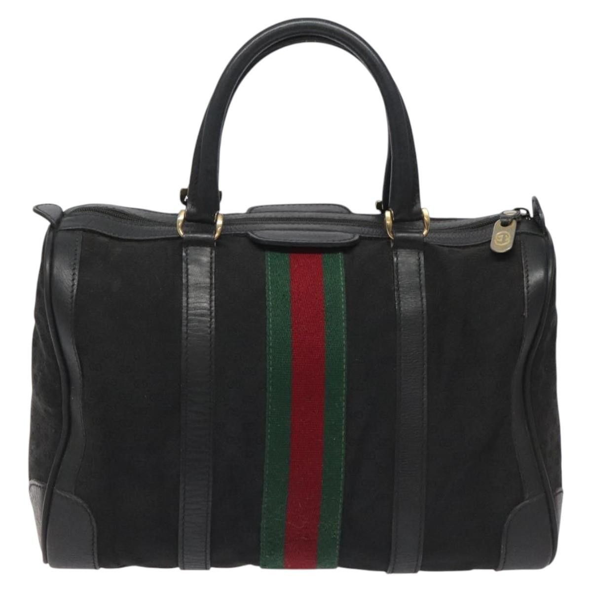 Gucci Gucci Vintage Web Boston Bag GG Canvas Size ONE SIZE - 2 Thumbnail