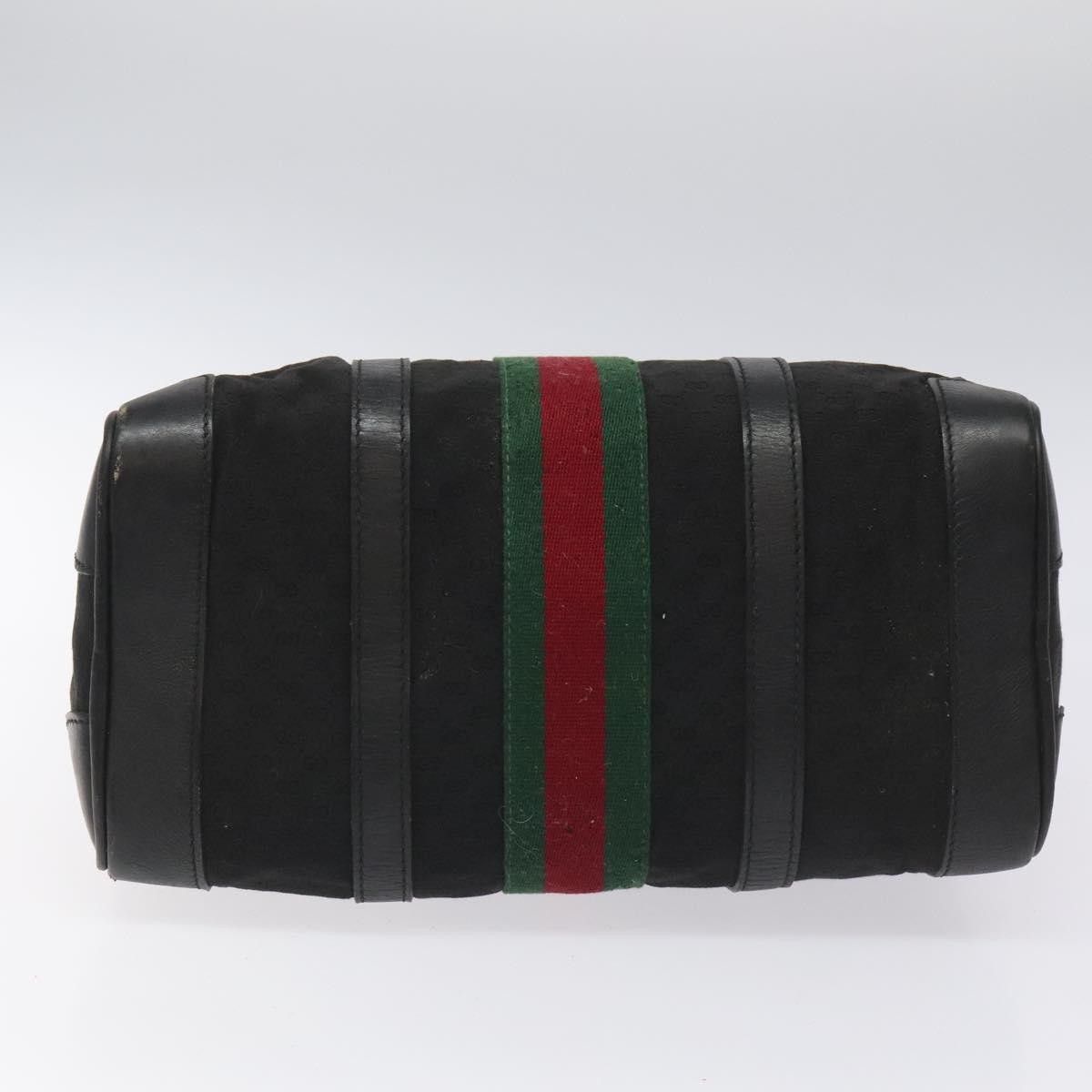 Gucci Gucci Vintage Web Boston Bag GG Canvas Size ONE SIZE - 16 Thumbnail