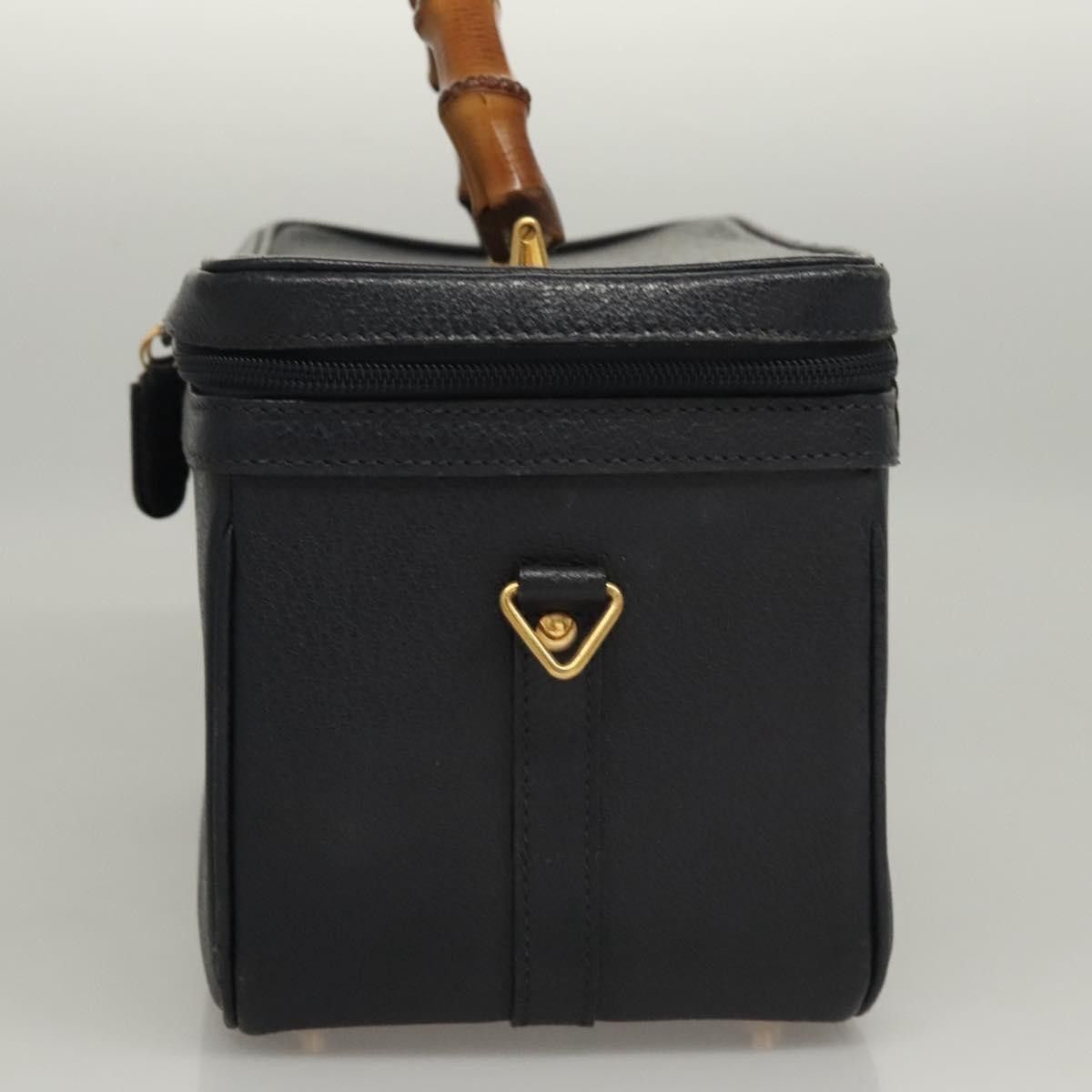 Gucci Gucci Vintage Bamboo Vanity Case Leather Size ONE SIZE - 3 Thumbnail
