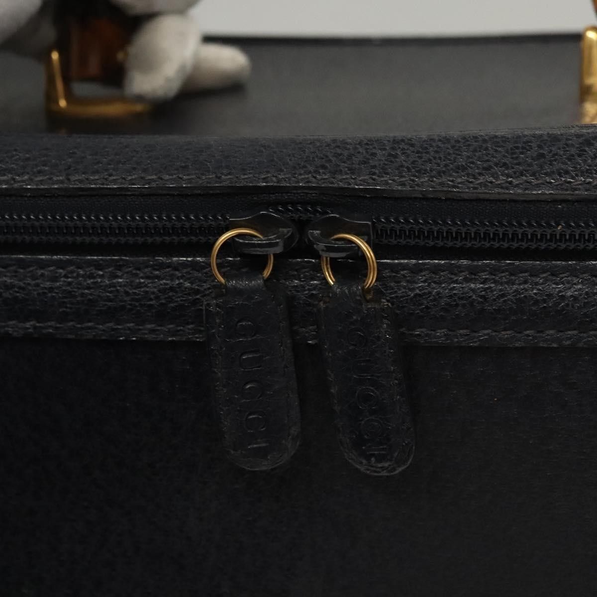 Gucci Gucci Vintage Bamboo Vanity Case Leather Size ONE SIZE - 13 Thumbnail