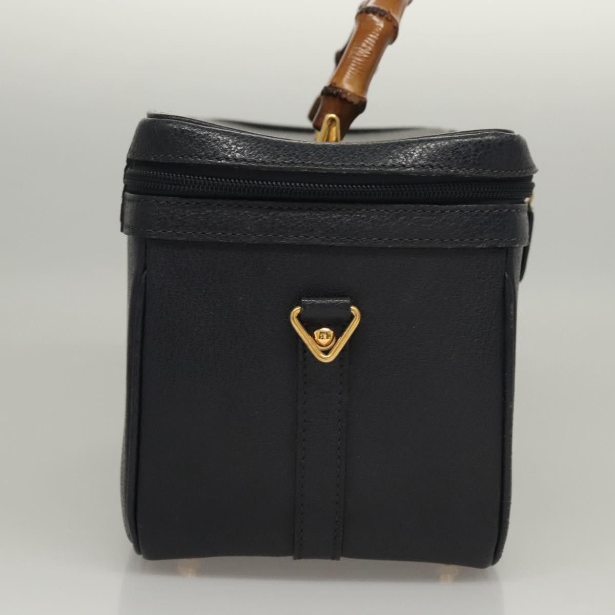 Gucci Gucci Vintage Bamboo Vanity Case Leather Size ONE SIZE - 4 Thumbnail