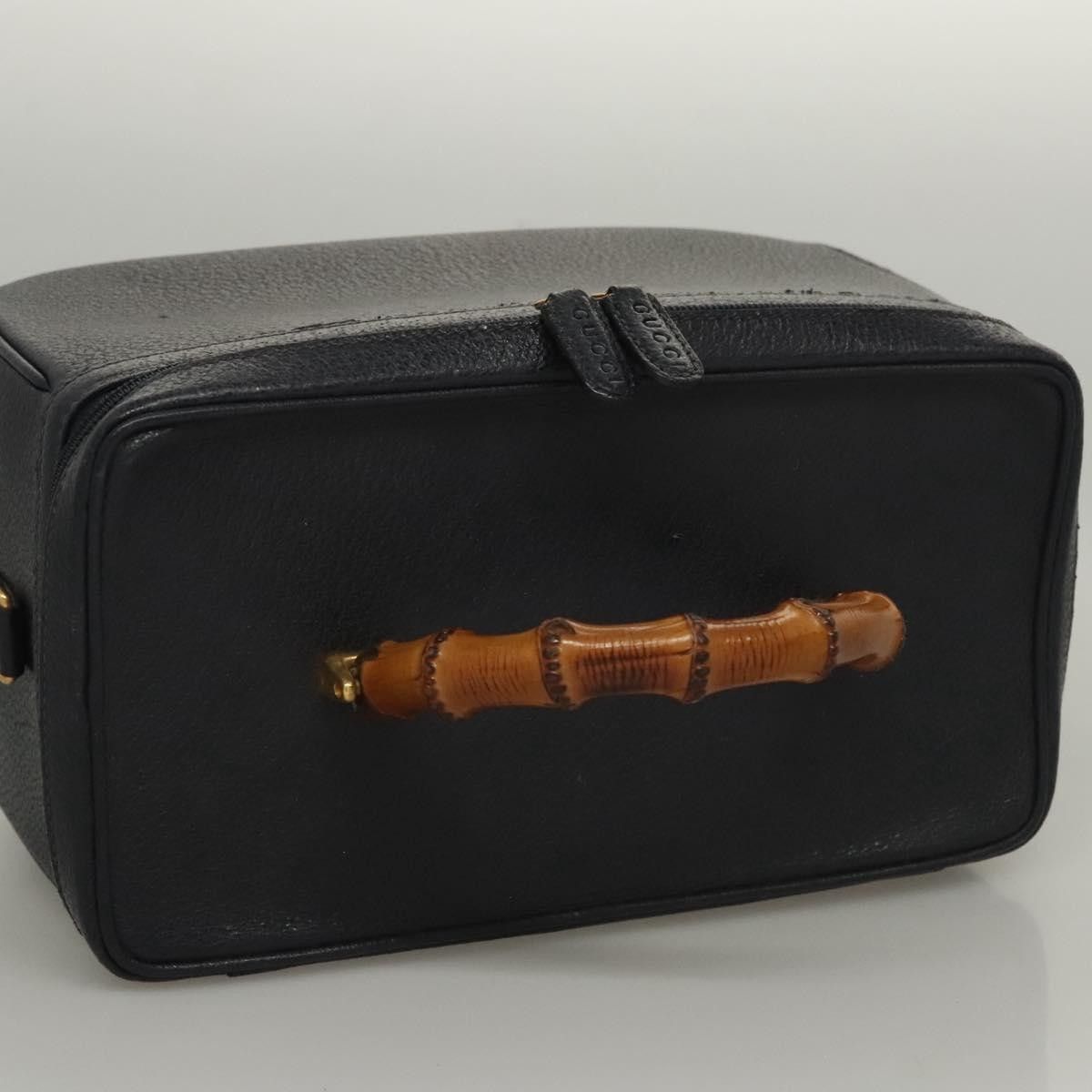 Gucci Gucci Vintage Bamboo Vanity Case Leather Size ONE SIZE - 16 Thumbnail