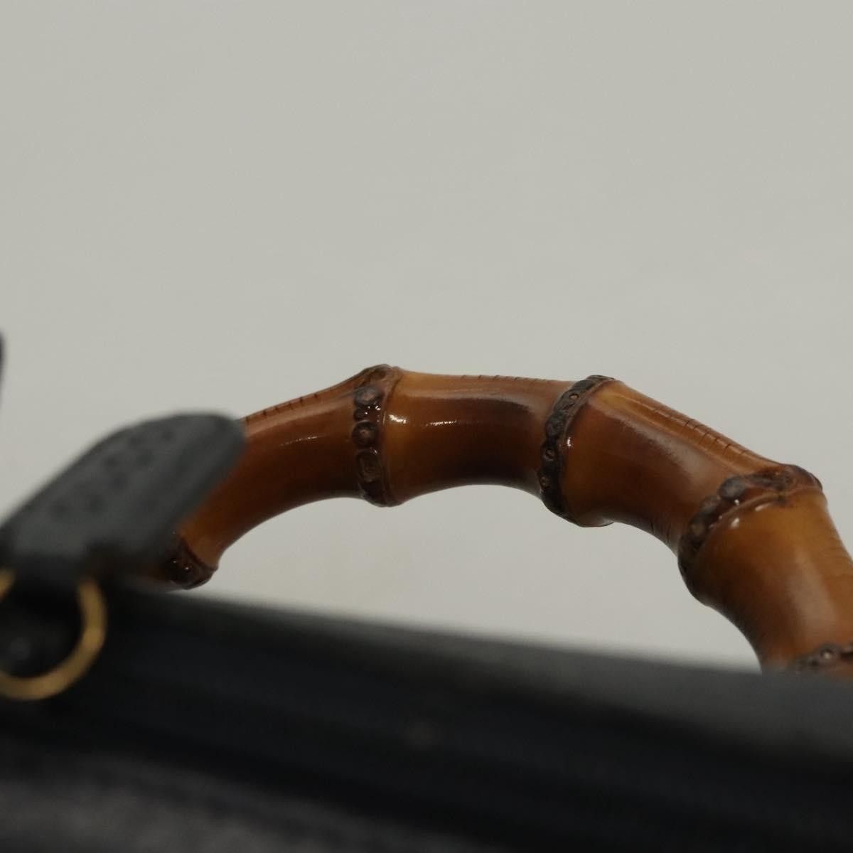 Gucci Gucci Vintage Bamboo Vanity Case Leather Size ONE SIZE - 19 Thumbnail