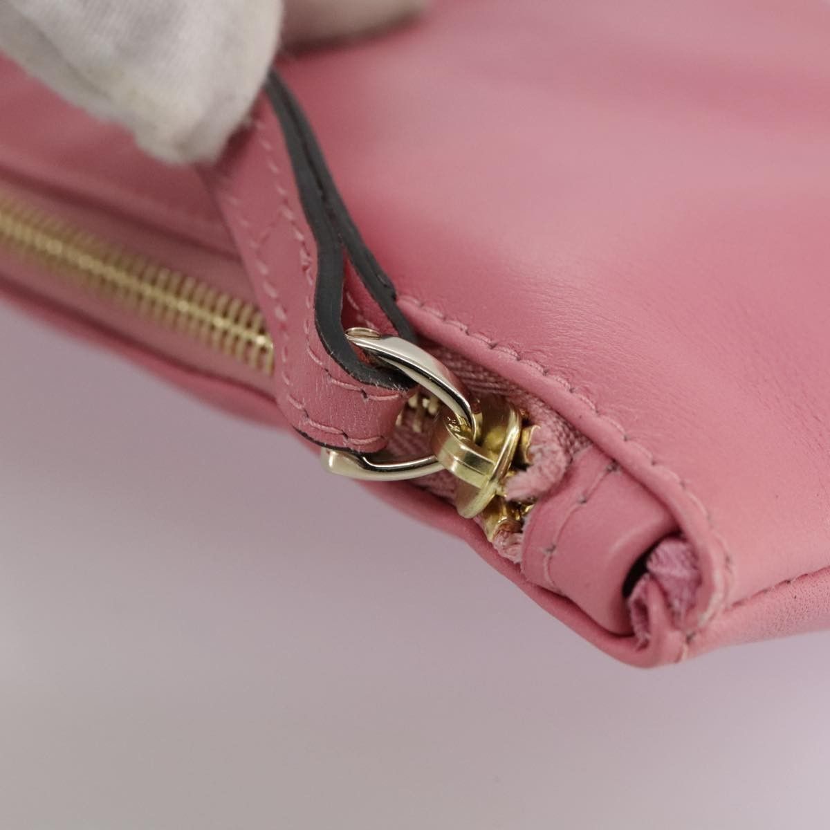 Valentino Valentino Garavani Zip Pouch Leather Size ONE SIZE - 13 Thumbnail