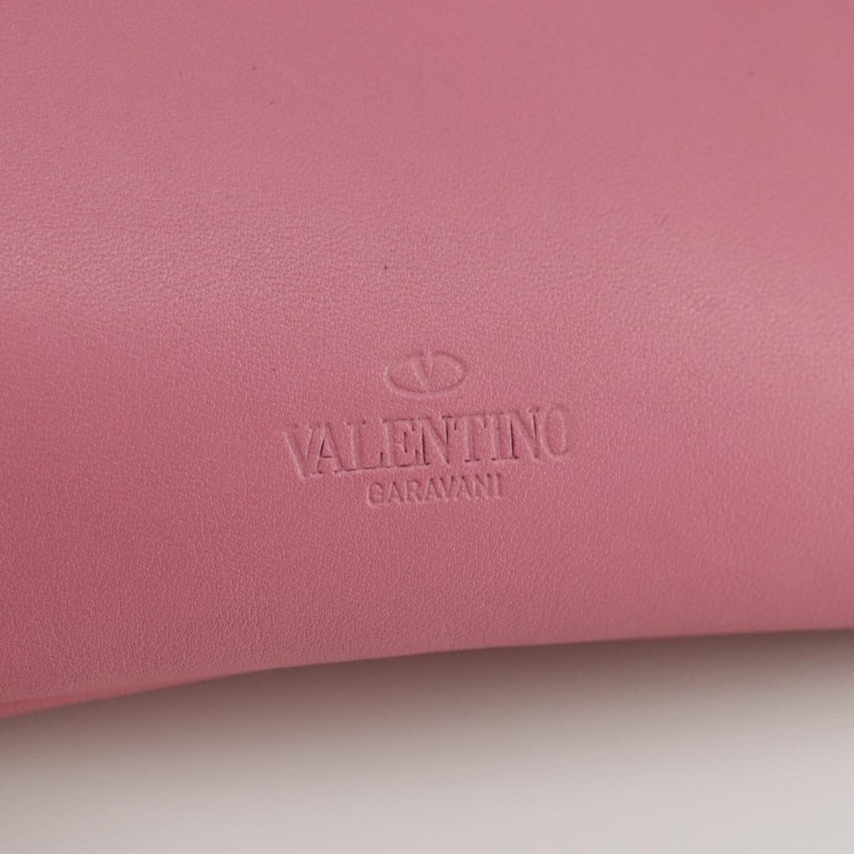 Valentino Valentino Garavani Zip Pouch Leather Size ONE SIZE - 18 Thumbnail