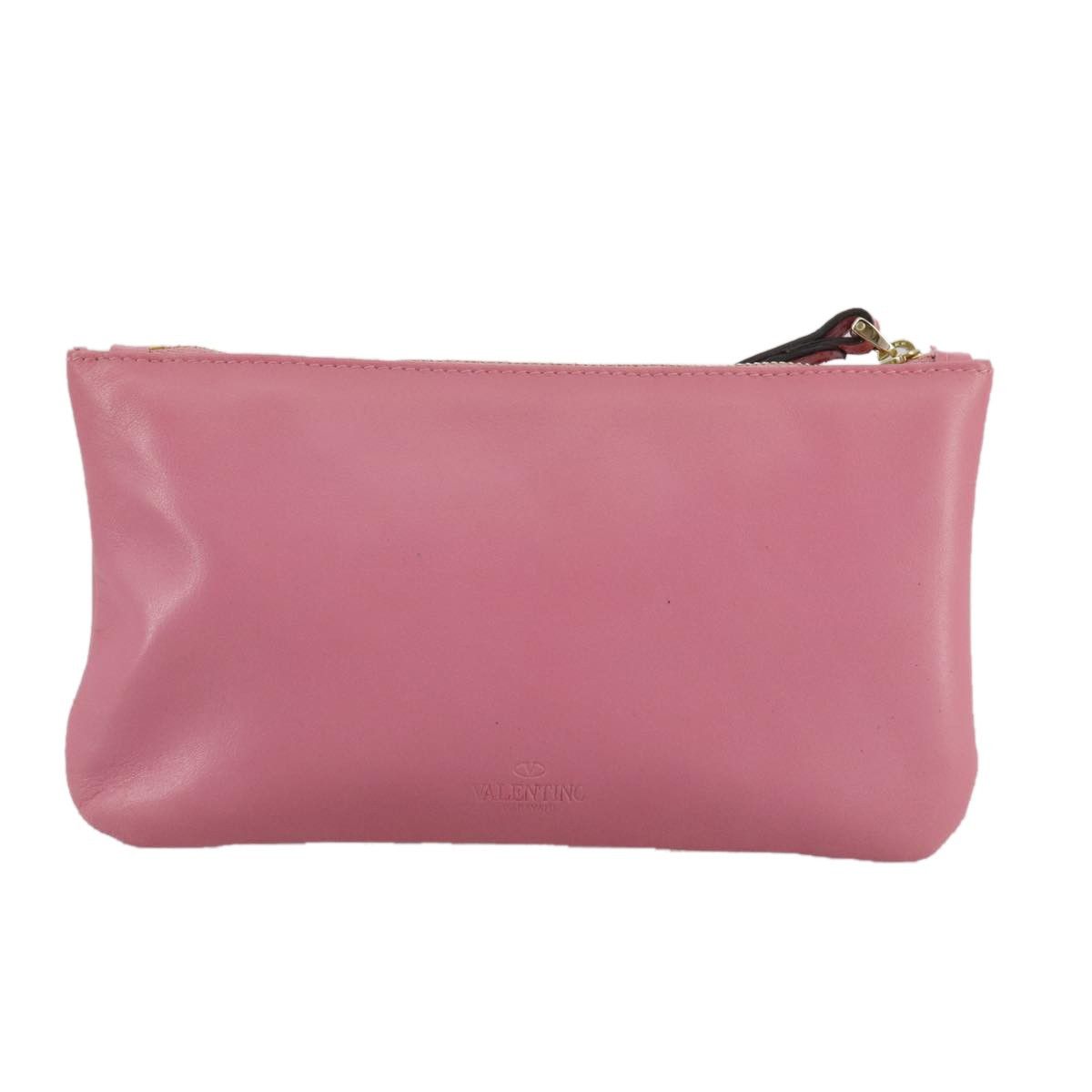 Valentino Valentino Garavani Zip Pouch Leather Size ONE SIZE - 2 Thumbnail