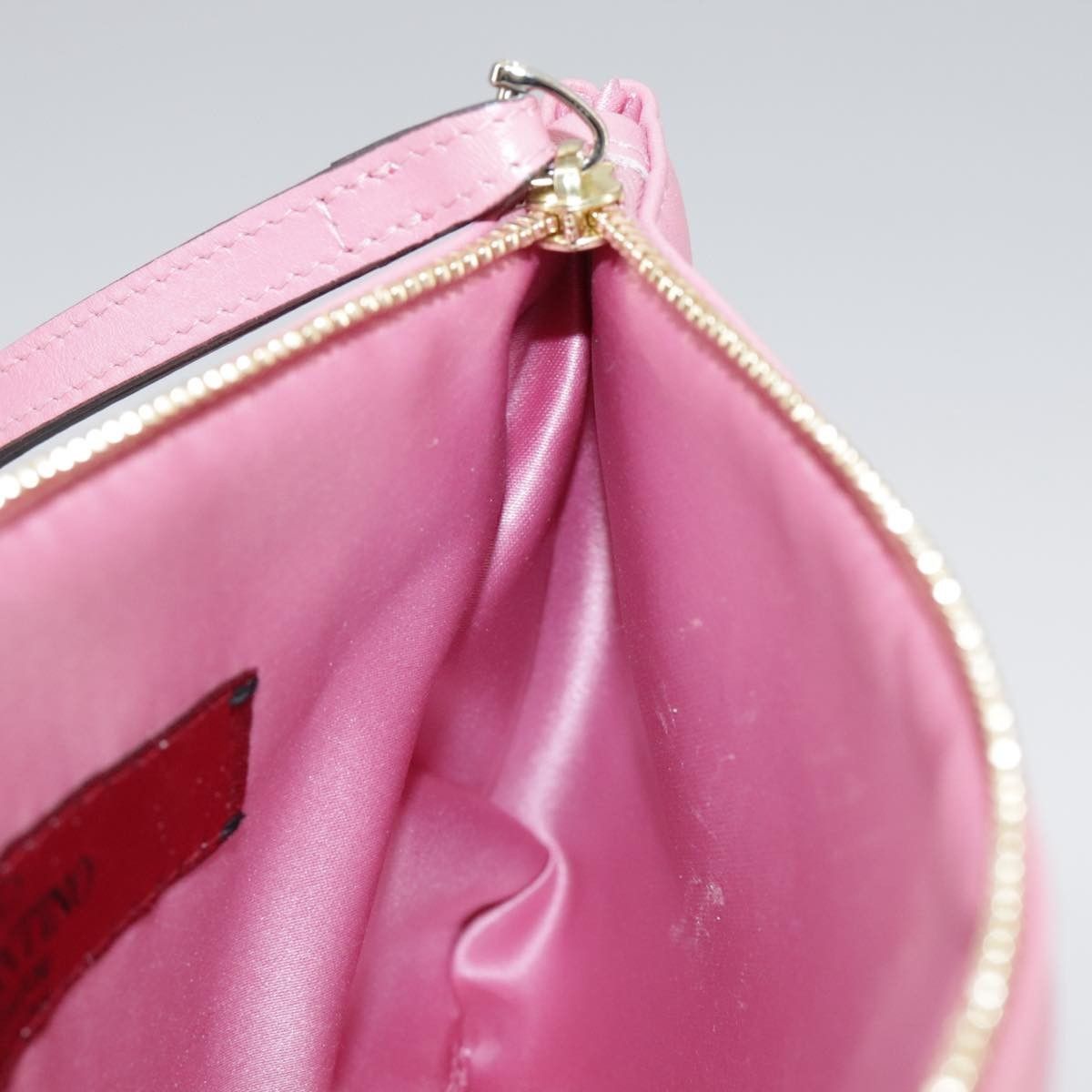Valentino Valentino Garavani Zip Pouch Leather Size ONE SIZE - 20 Thumbnail