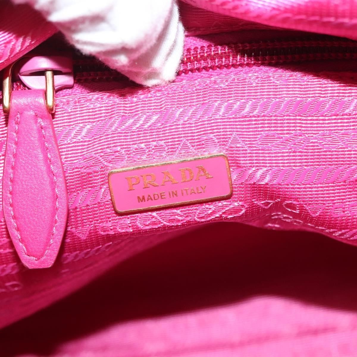 Prada Prada Logo Bow Convertible Tote Tessuto with Leather Size ONE SIZE - 6 Thumbnail