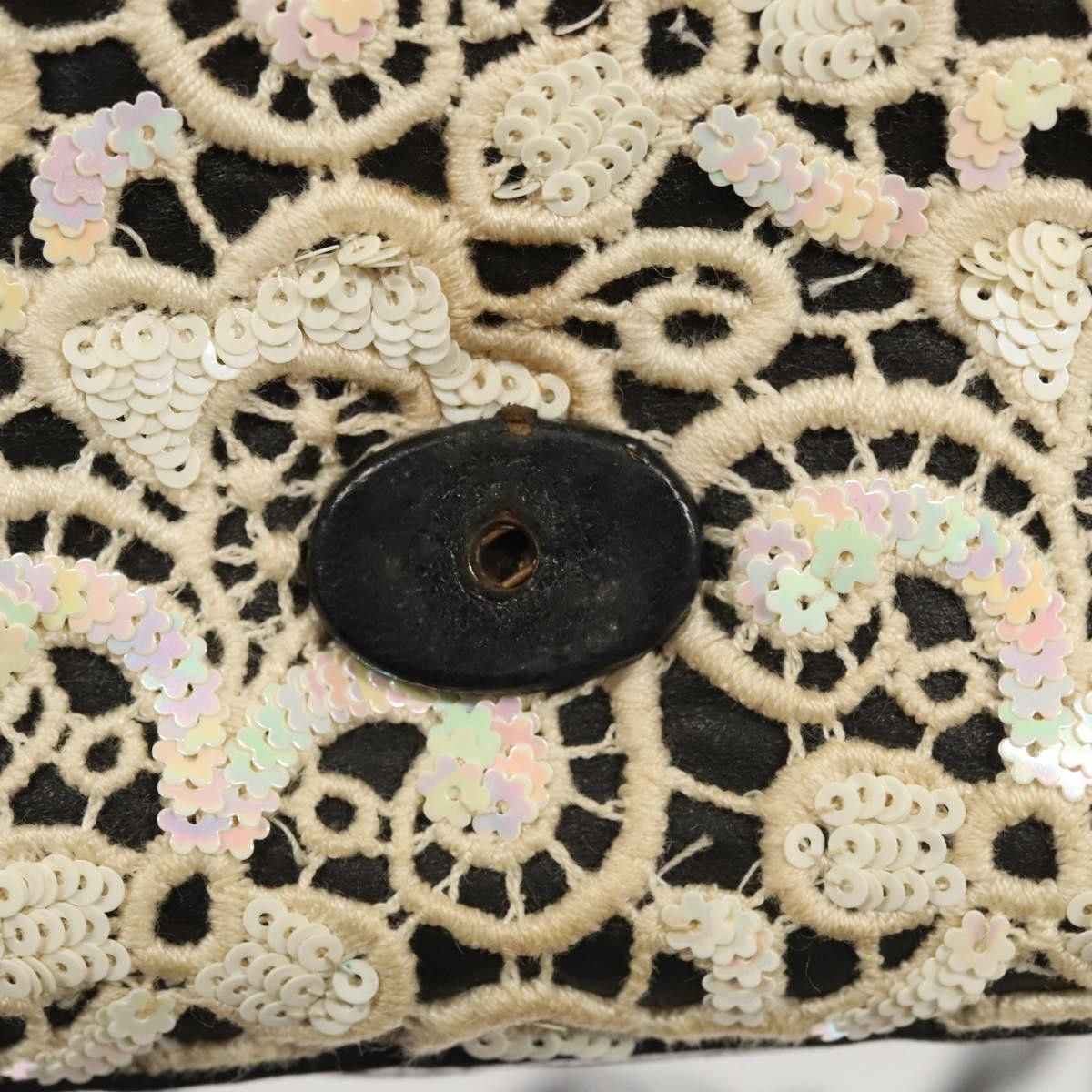 Chanel Chanel Floral CC Flap Bag Leather Size ONE SIZE - 15 Thumbnail