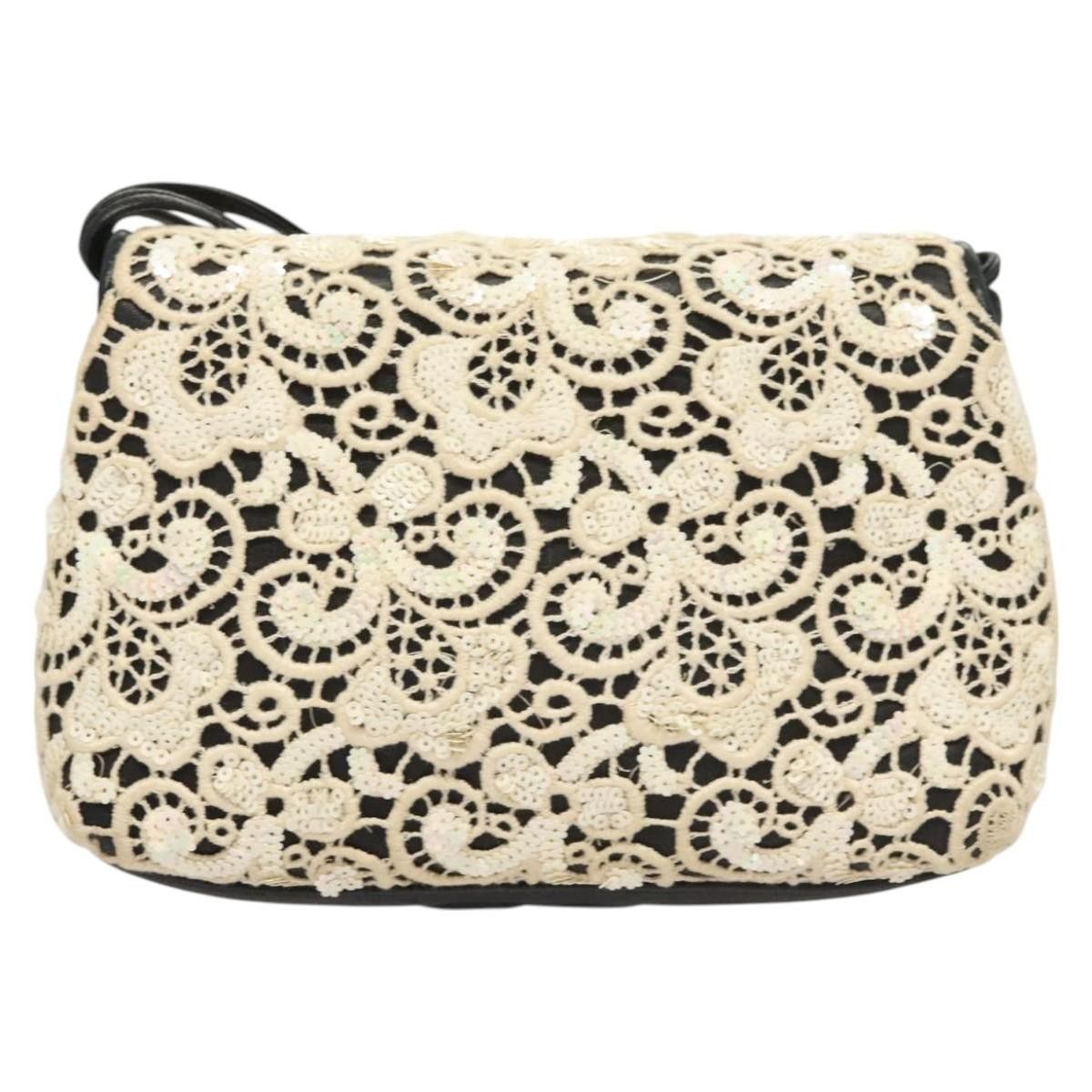 Chanel Chanel Floral CC Flap Bag Leather Size ONE SIZE - 2 Thumbnail