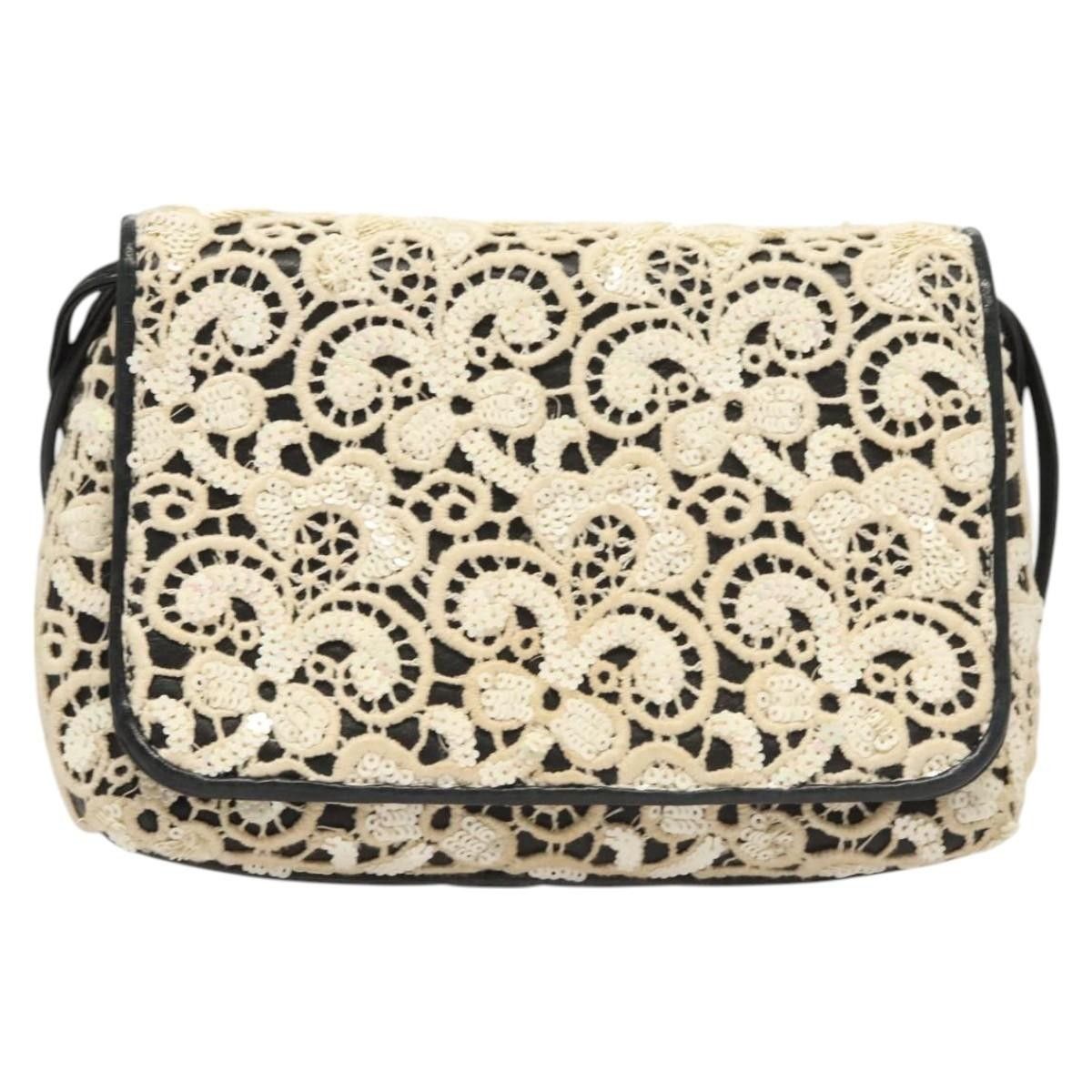 Chanel Chanel Floral CC Flap Bag Leather Size ONE SIZE - 24 Thumbnail