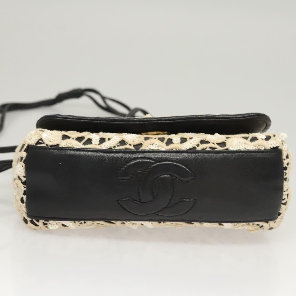 Chanel Chanel Floral CC Flap Bag Leather Size ONE SIZE - 23 Thumbnail