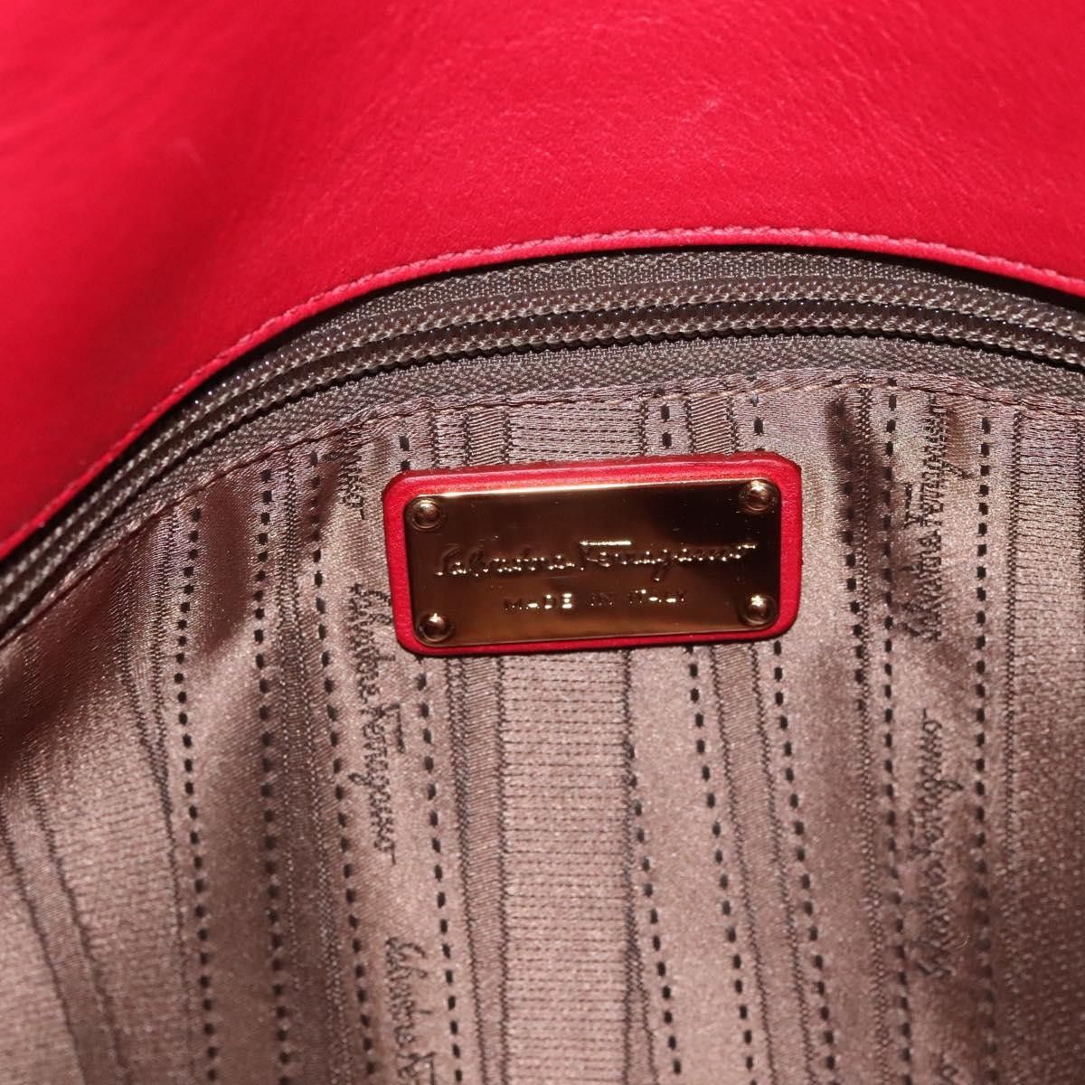 Salvatore Ferragamo Salvatore Ferragamo Gancini Chain Shoulder bag Leather Size ONE SIZE - 6 Thumbnail