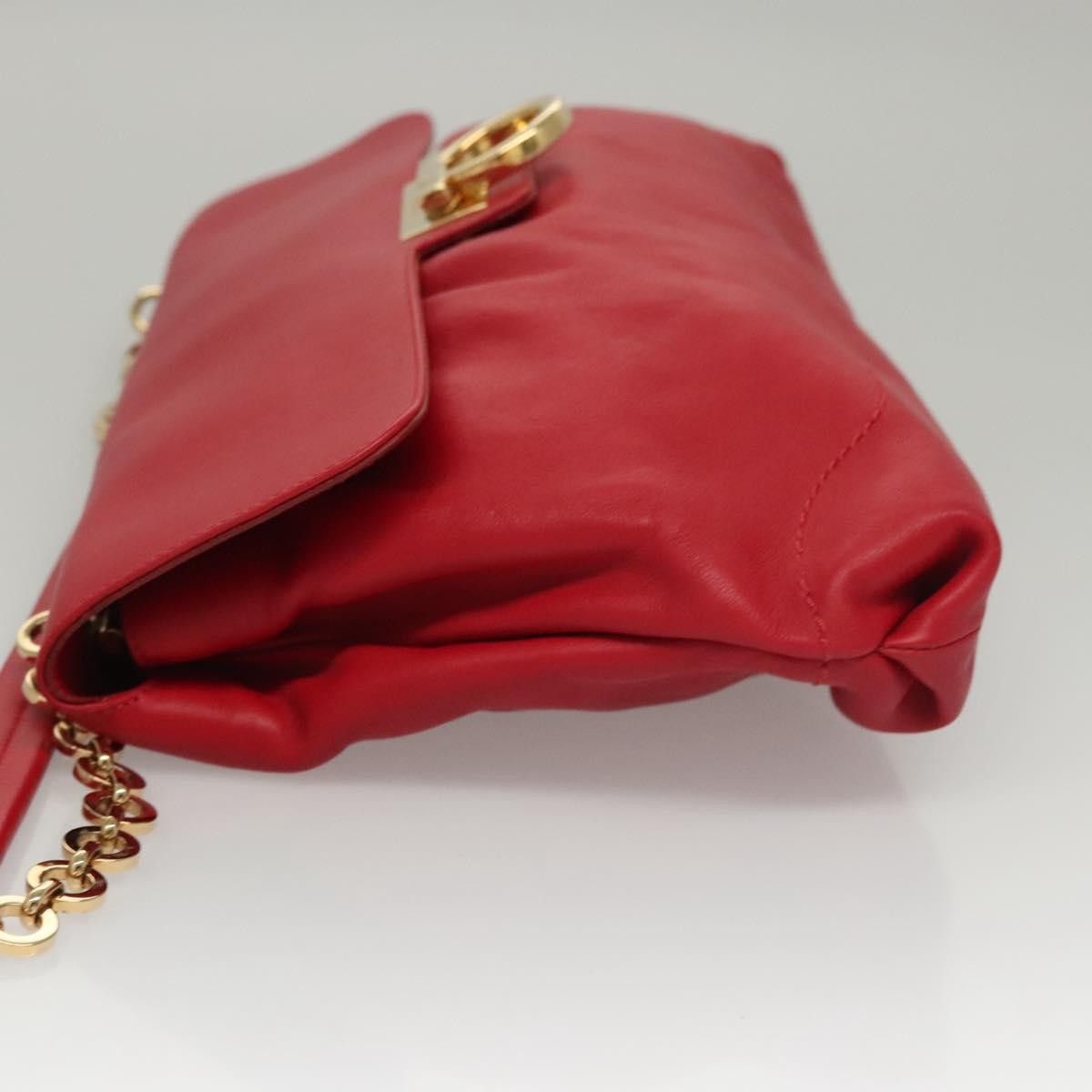 Salvatore Ferragamo Salvatore Ferragamo Gancini Chain Shoulder bag Leather Size ONE SIZE - 4 Thumbnail
