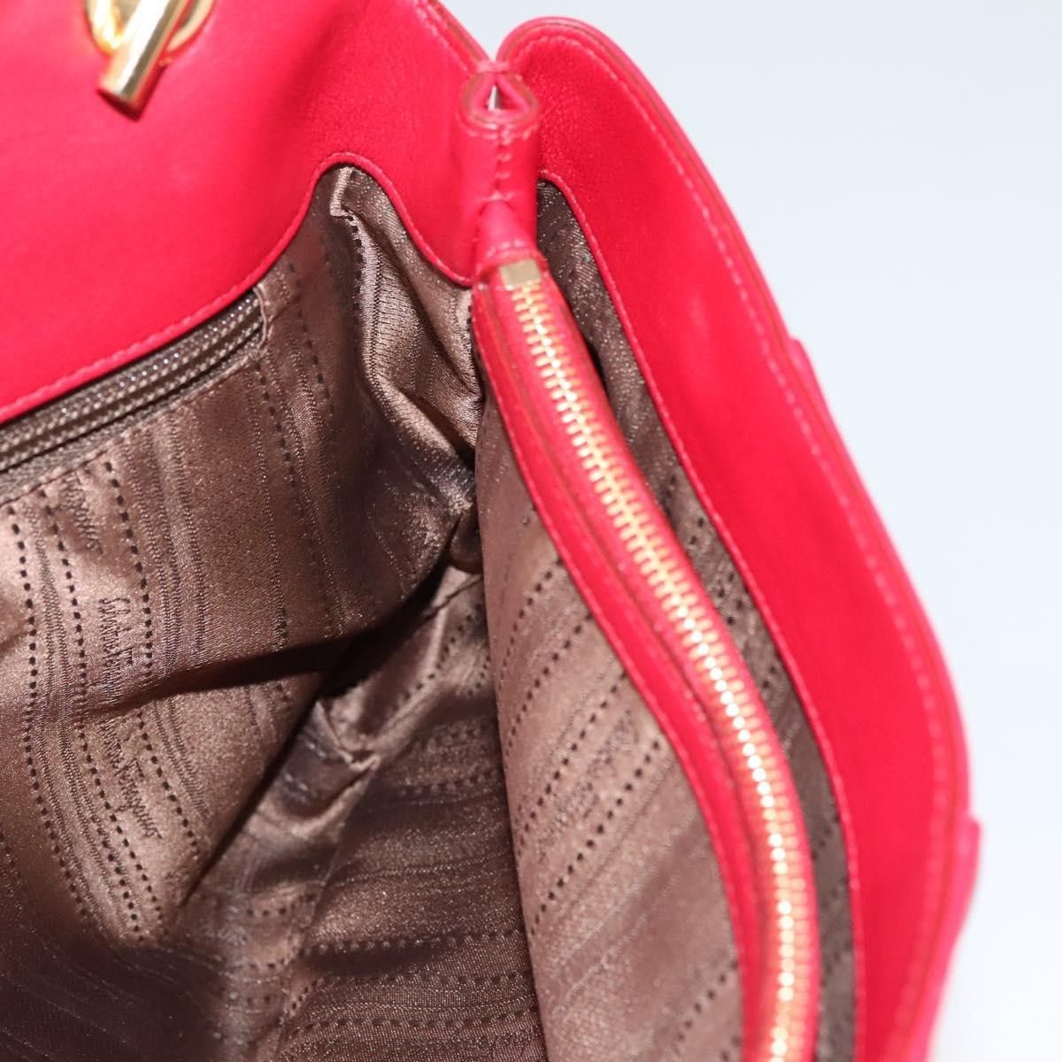 Salvatore Ferragamo Salvatore Ferragamo Gancini Chain Shoulder bag Leather Size ONE SIZE - 21 Thumbnail